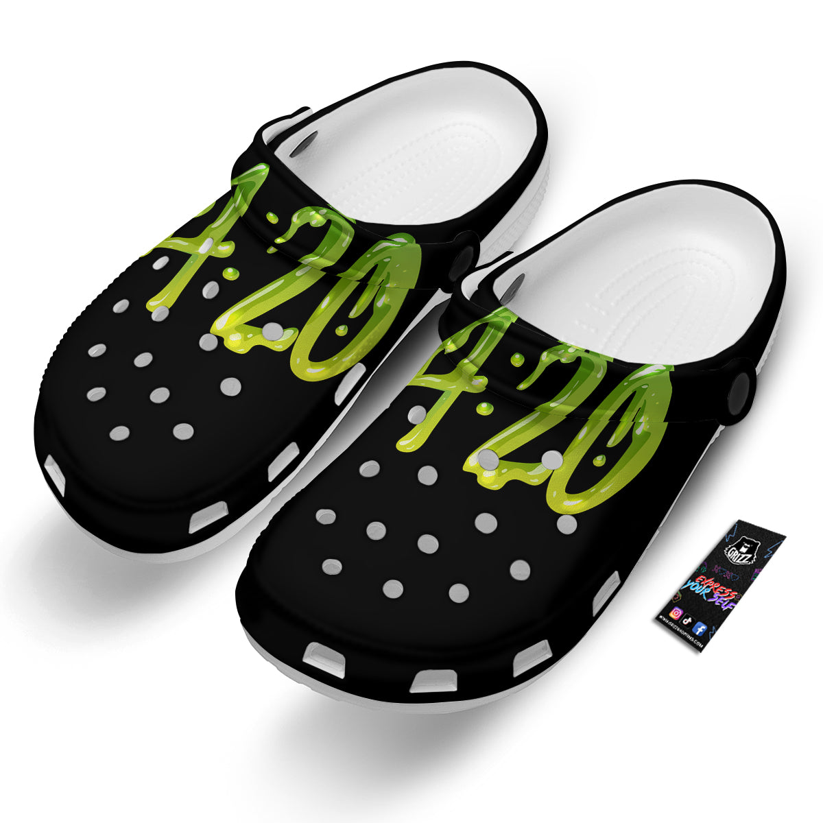 Cannabis Day 420 Print Clog-grizzshop