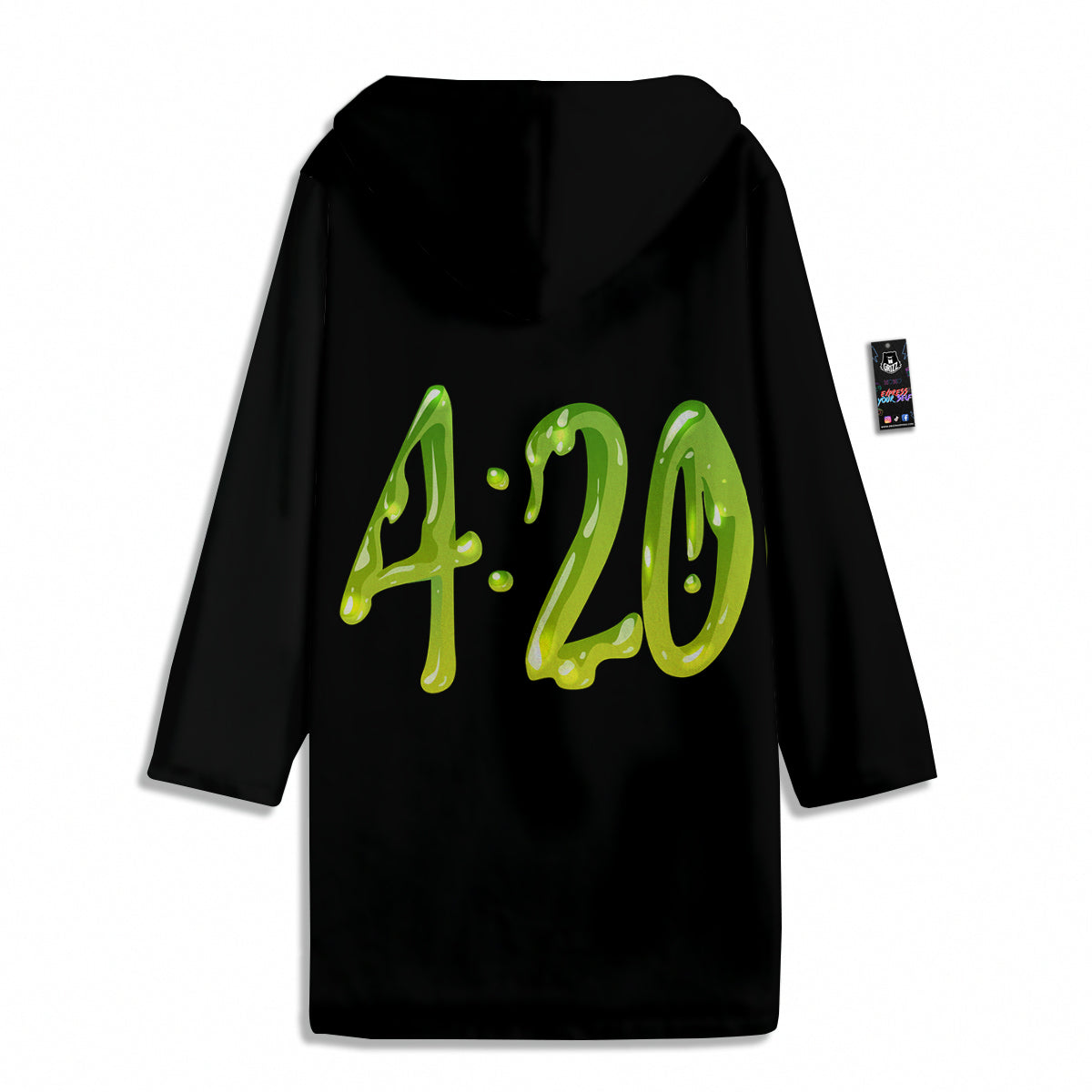 Cannabis Day 420 Print Men's Windbreaker Jacket-grizzshop