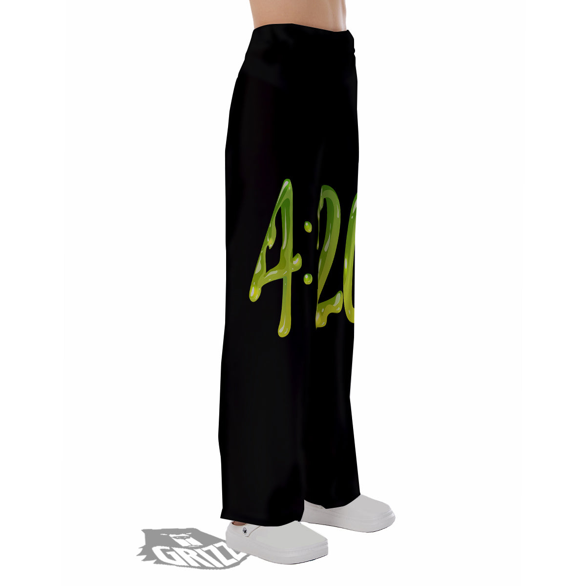 Cannabis Day 420 Print Pajama Pants-grizzshop