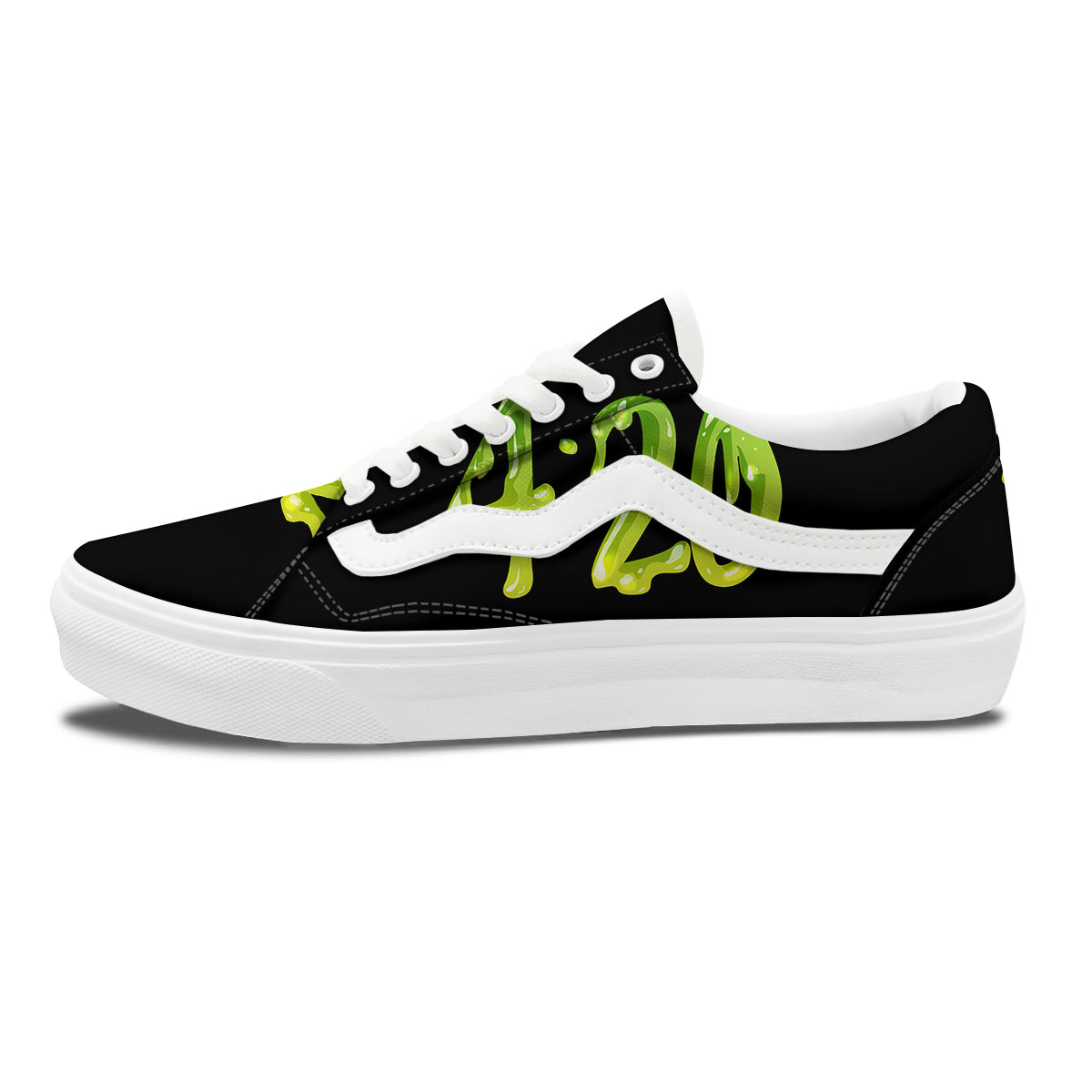 Cannabis Day 420 Print Skate Shoes-grizzshop