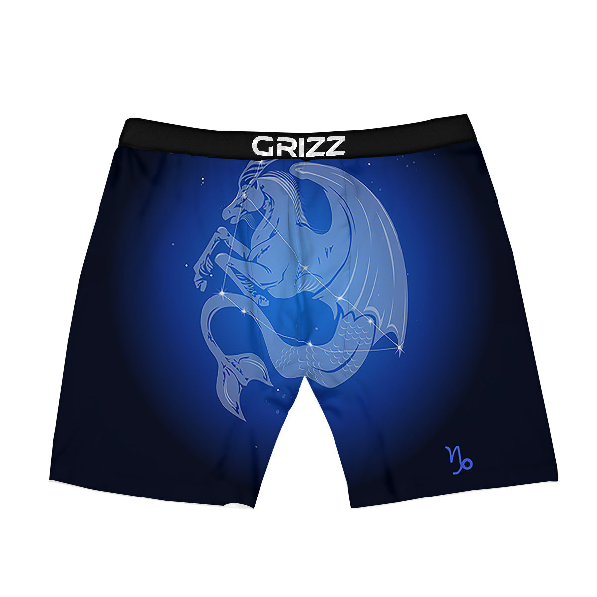 Capricorn Constellation Print Boxer Briefs-grizzshop