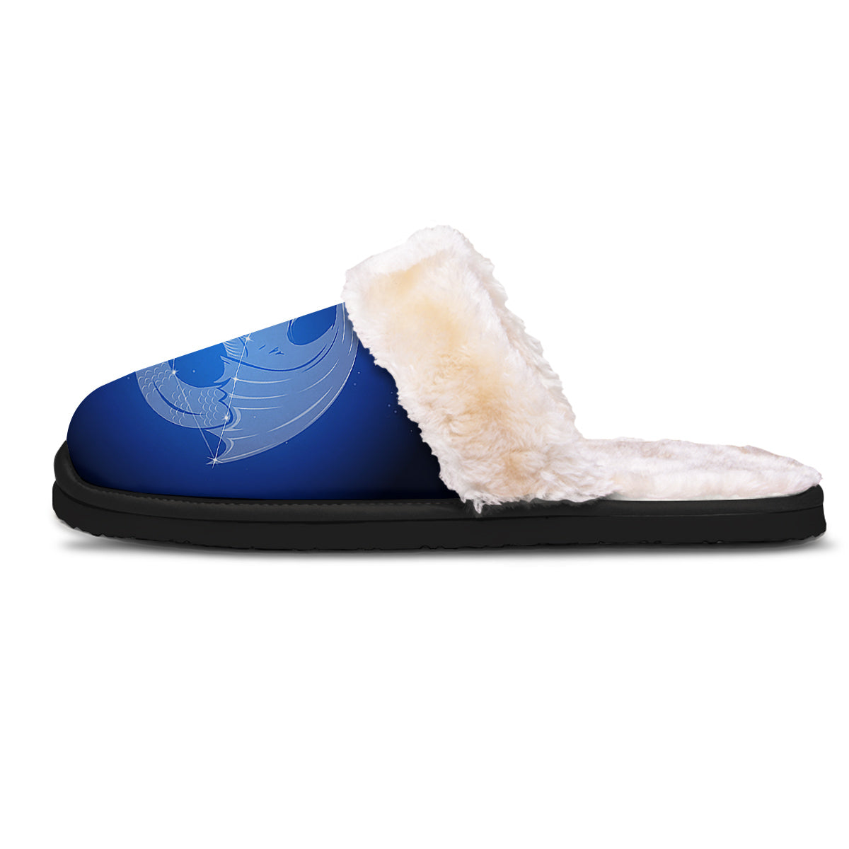 Capricorn Constellation Print Slippers-grizzshop