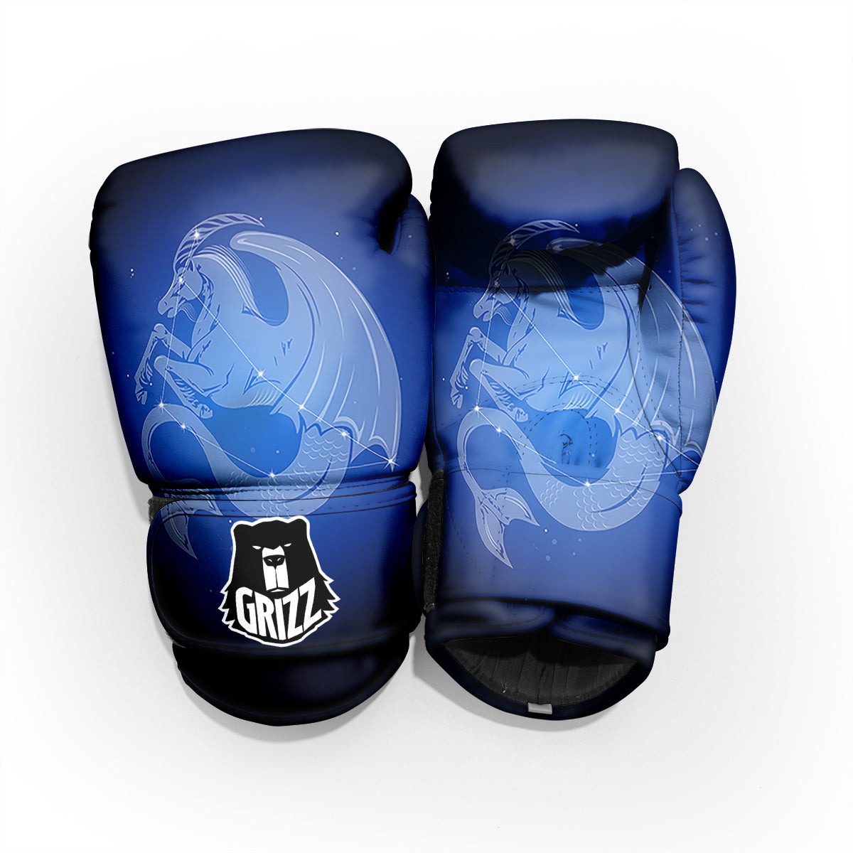 Capricorn Constellation Print Pro Boxing Glove