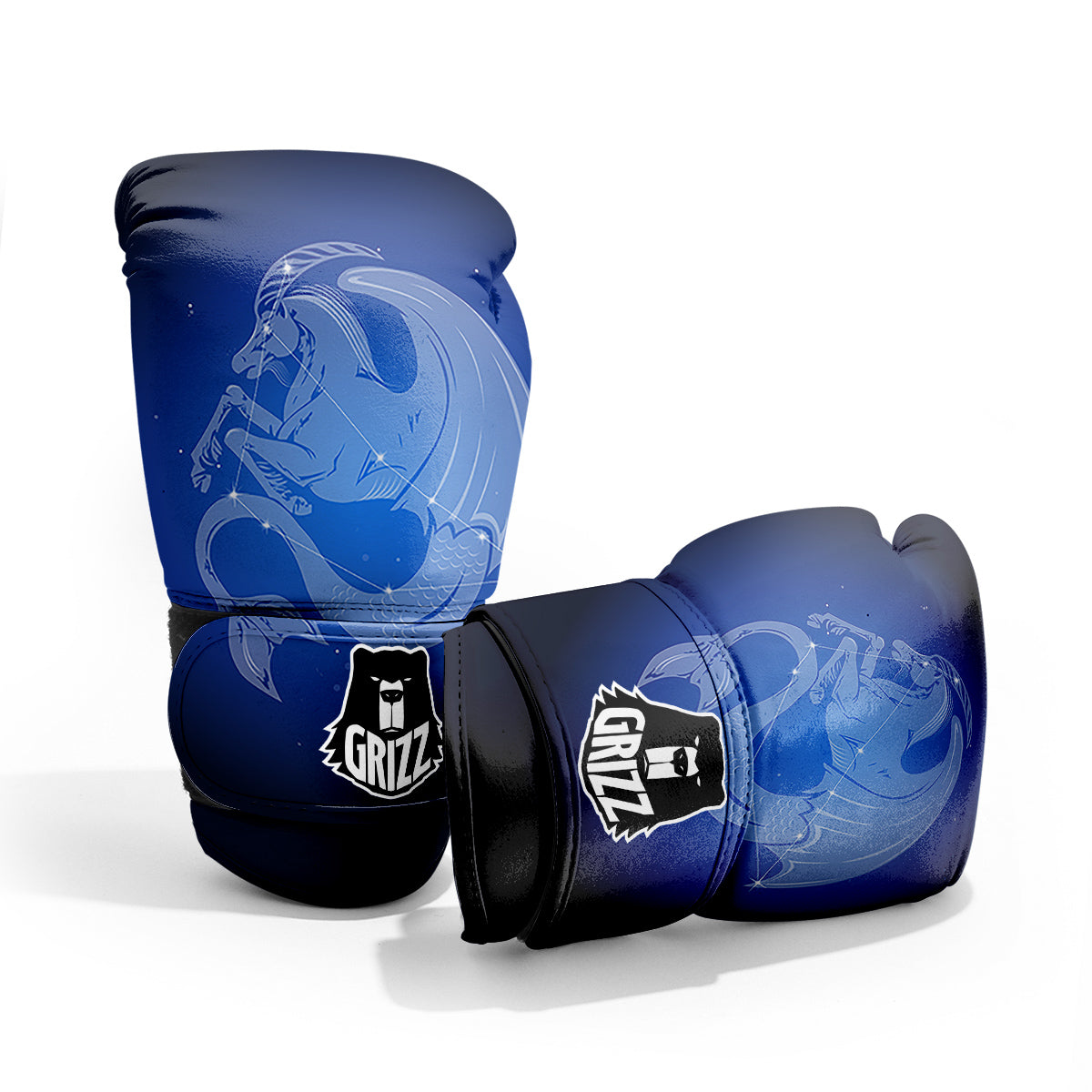 Capricorn Constellation Print Pro Boxing Glove