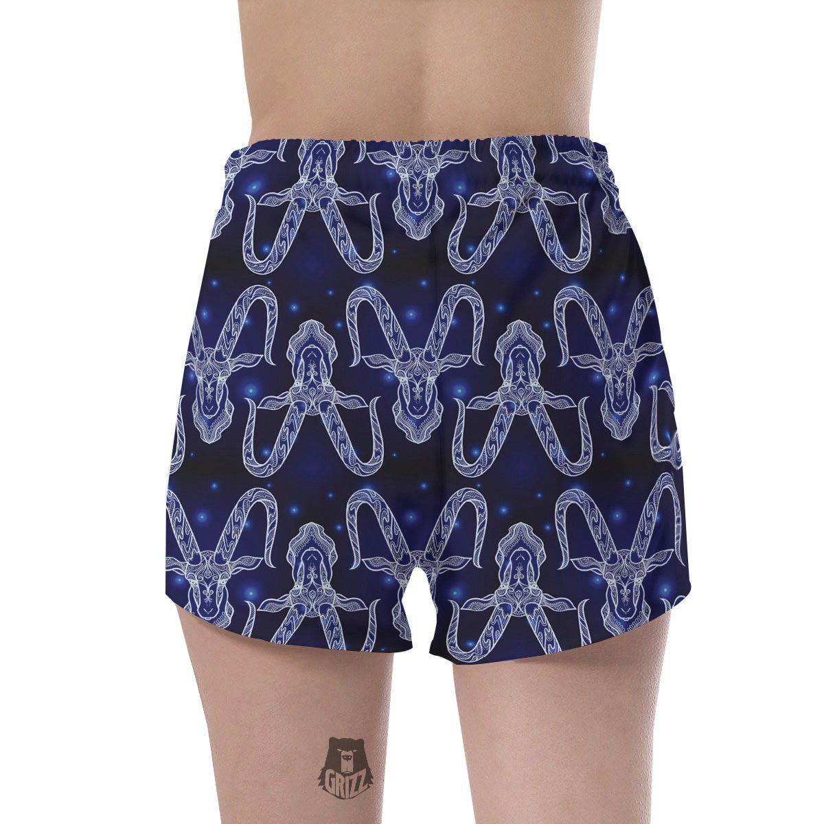 Capricorn Gothic Witch Women's Shorts-grizzshop