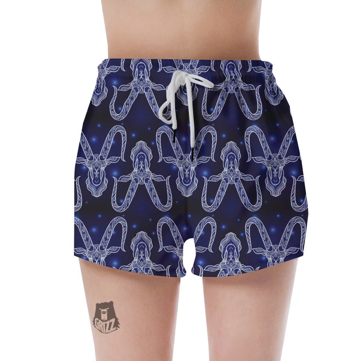 Capricorn Gothic Witch Women's Shorts-grizzshop