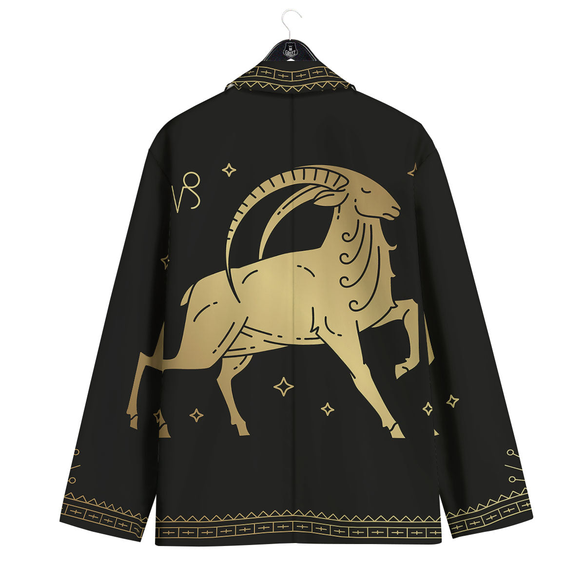 Capricorn Sign Astrological Print Men's Sport Coat-grizzshop