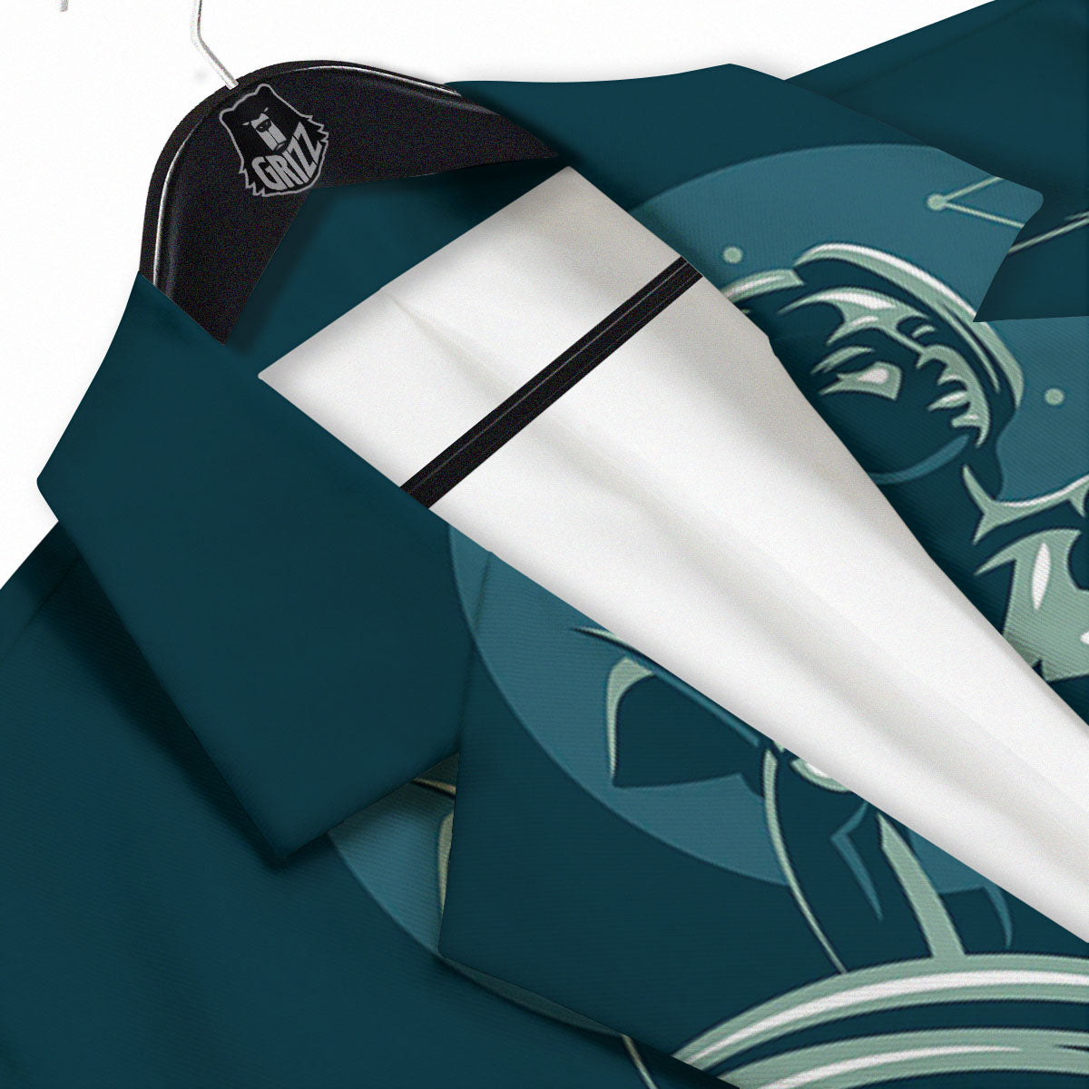 Capricorn Sign Astrology Print Men's Sport Coat-grizzshop