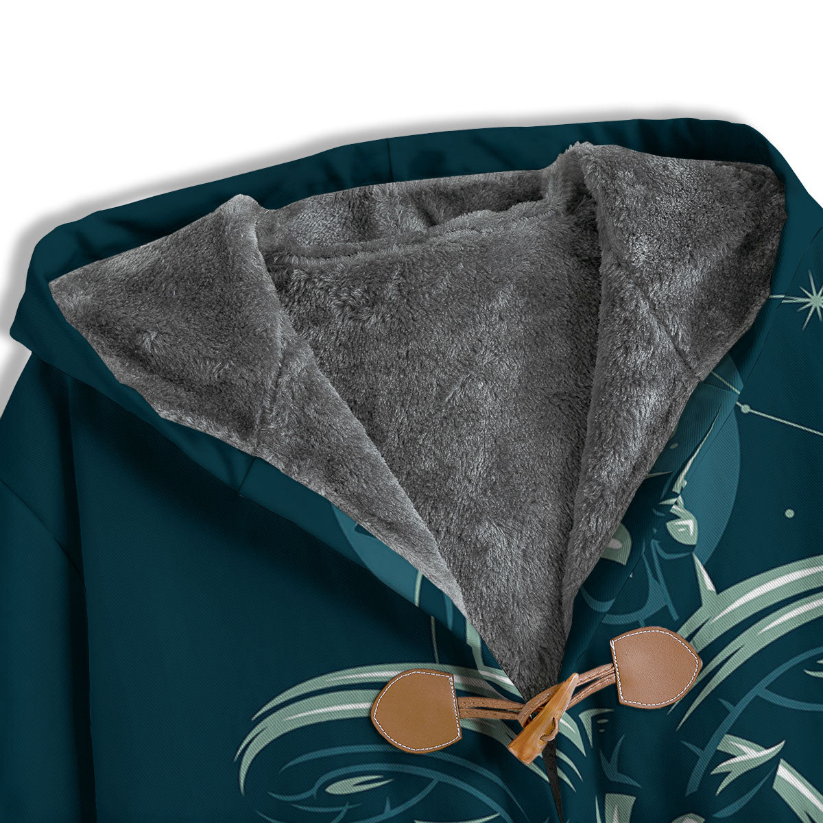 Capricorn Sign Astrology Print Men's Windbreaker Jacket-grizzshop