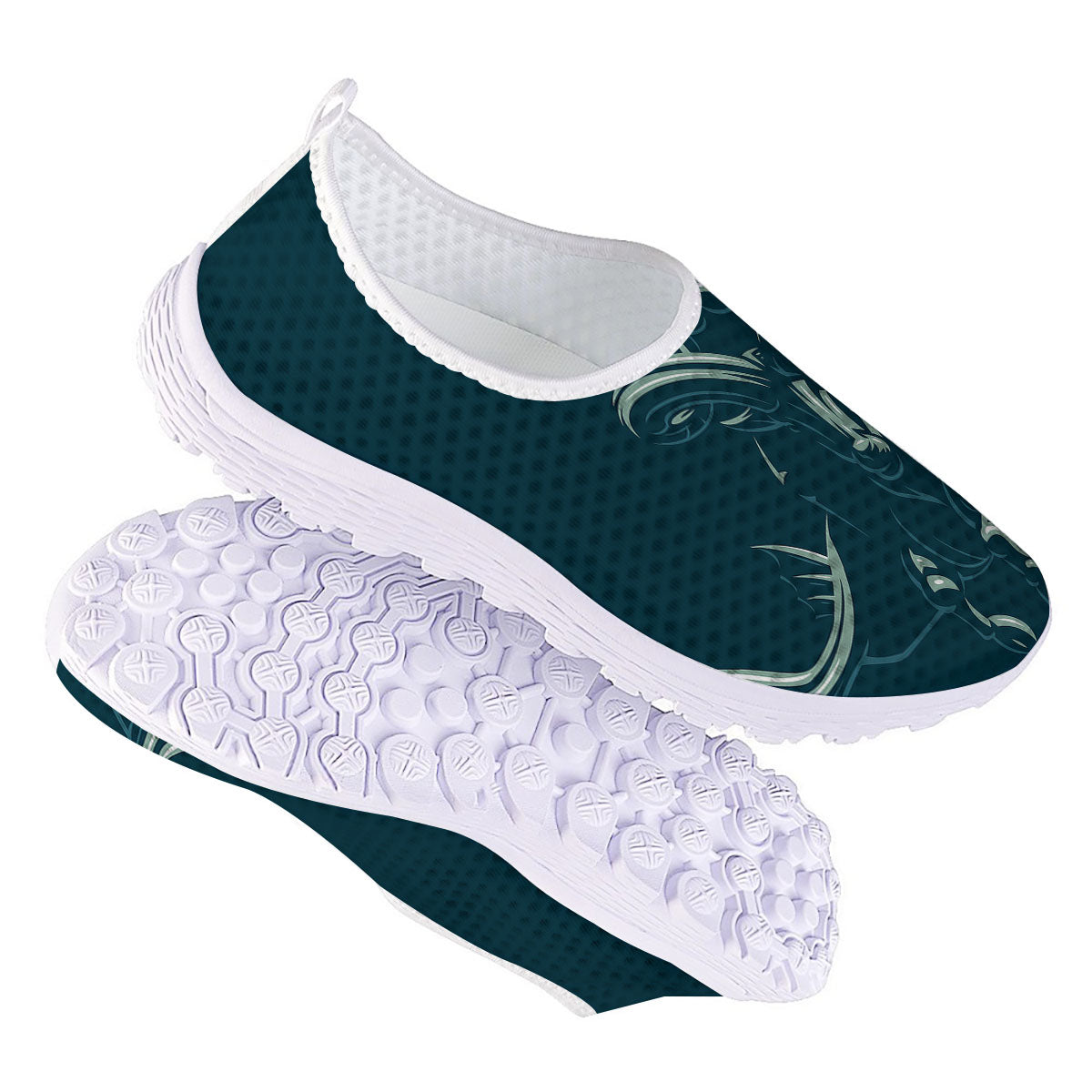 Capricorn Sign Astrology Print Nurse Shoes-grizzshop