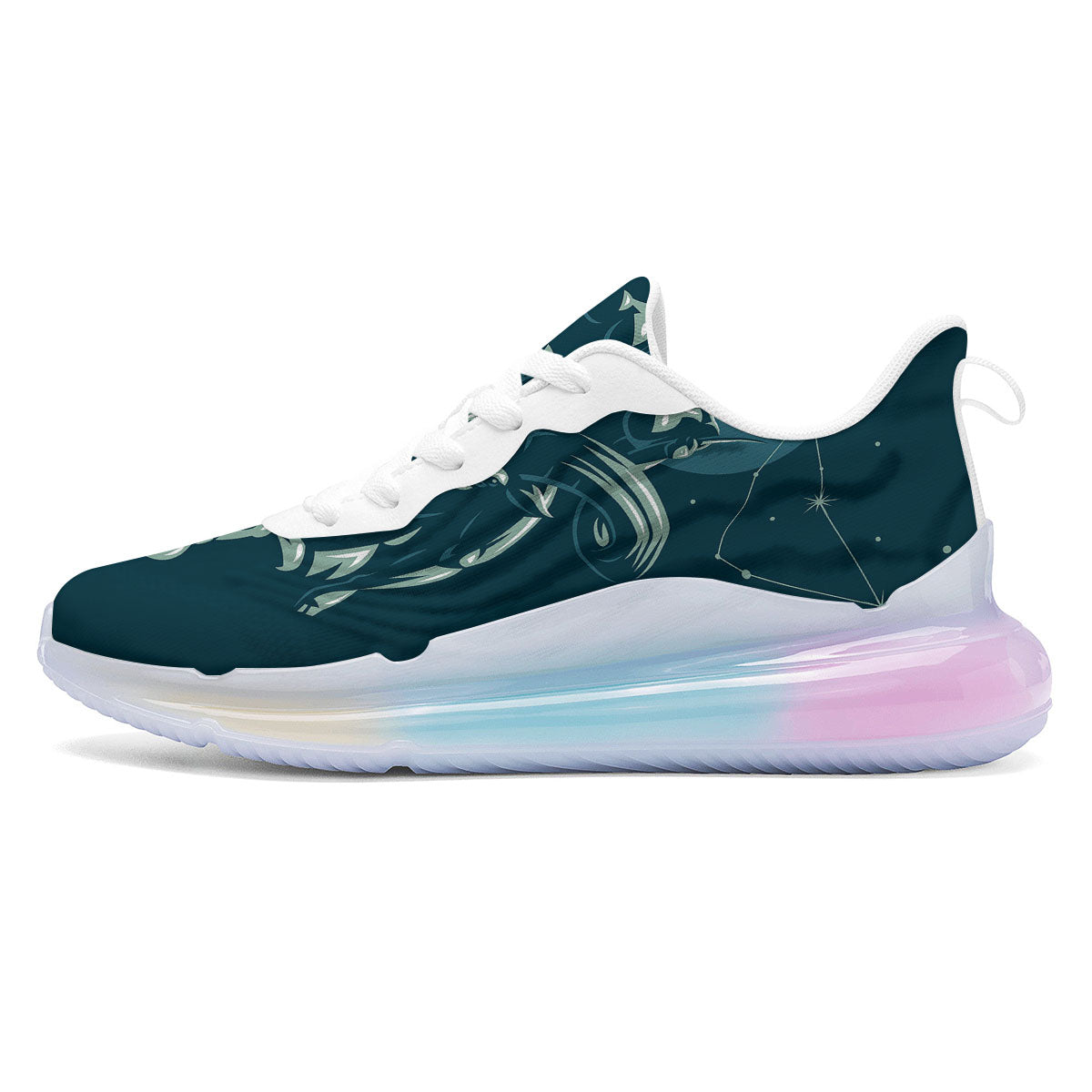 Capricorn Sign Astrology Print Running Sneakers-grizzshop