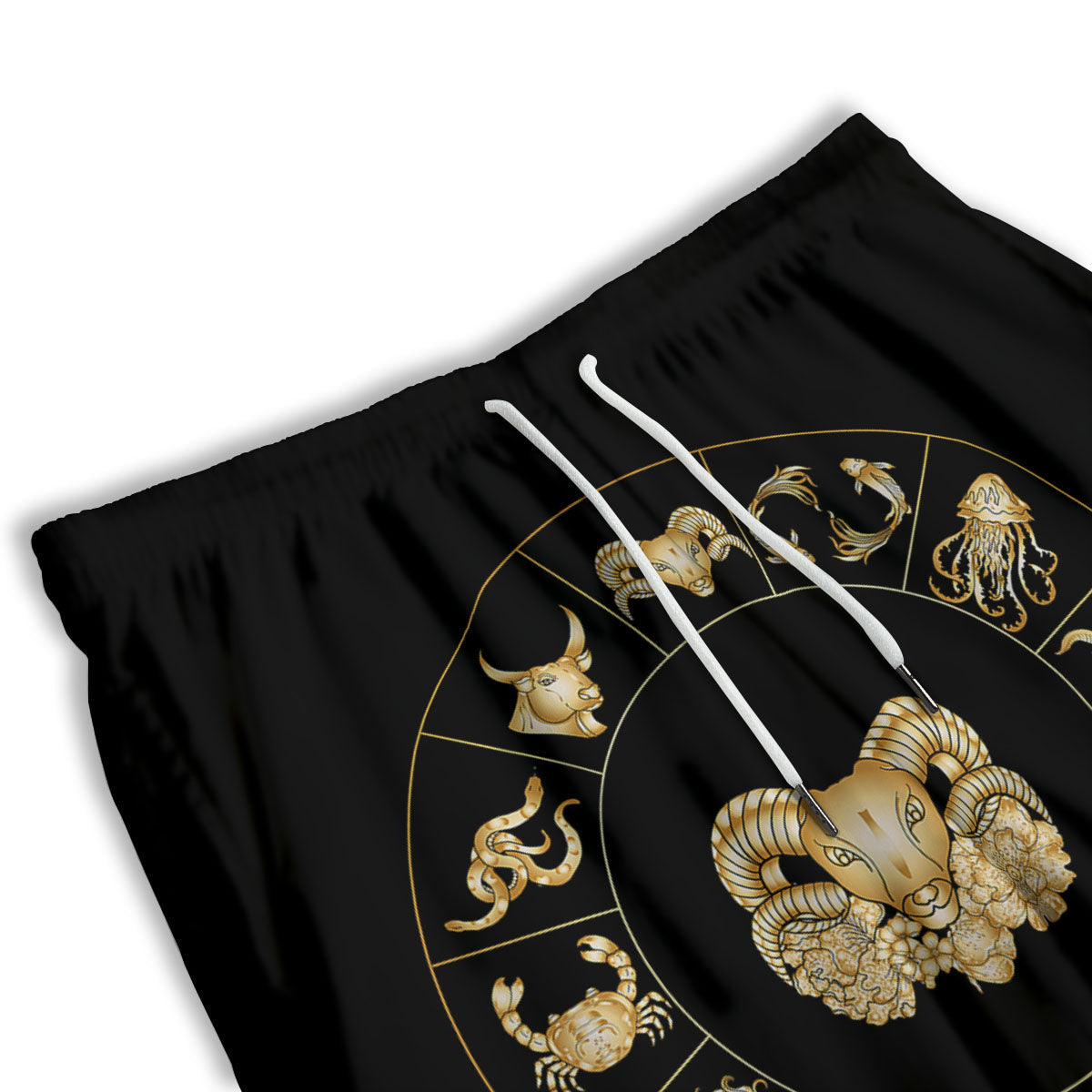 Camouflage Jungle Hunting Print Men's Athletic Shorts