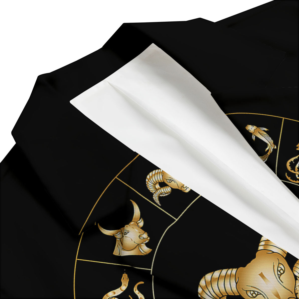 Capricorn Sign Fantasy Print Men's Blazer-grizzshop