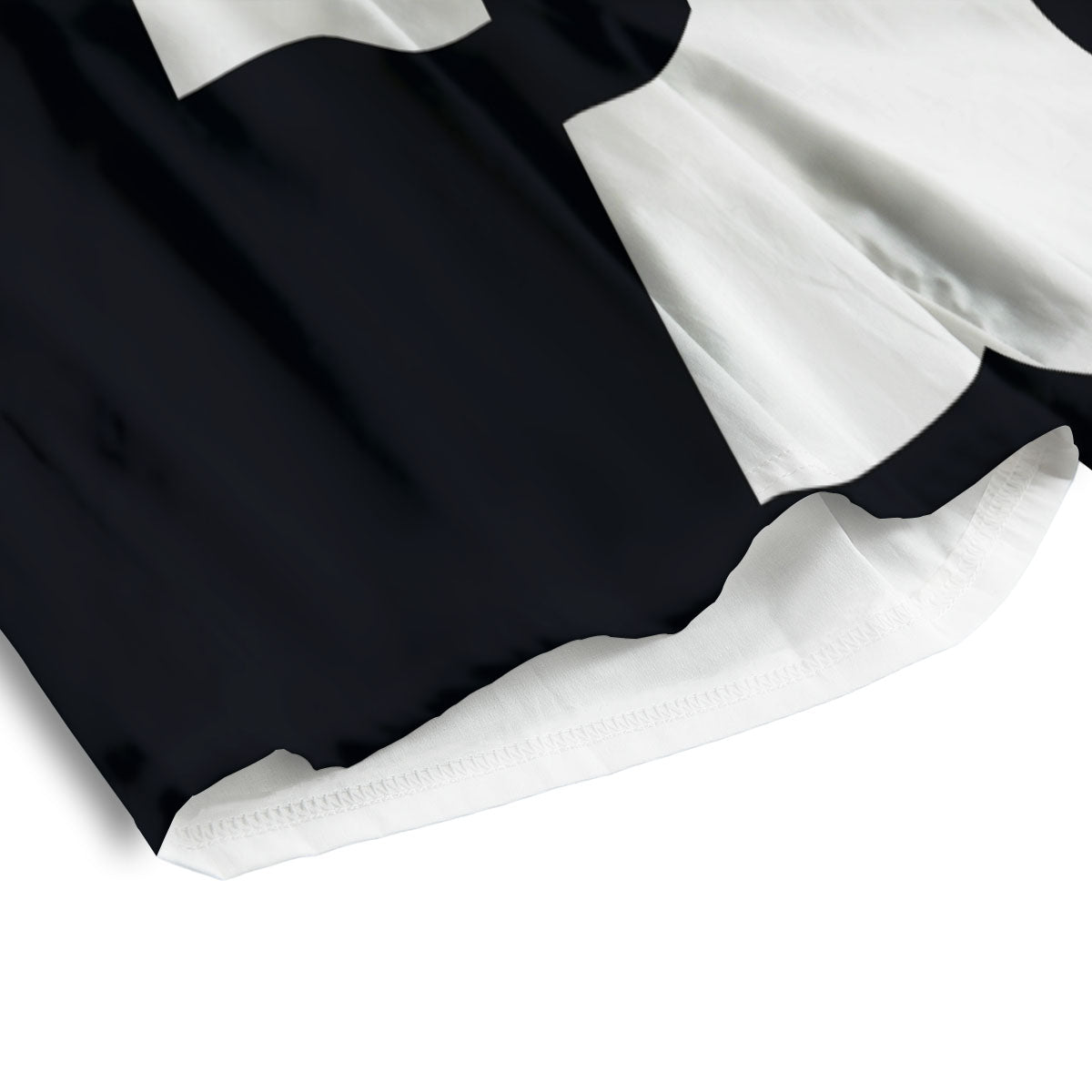Capricorn Sign Zodiac White And Black Print Men's Athletic Shorts