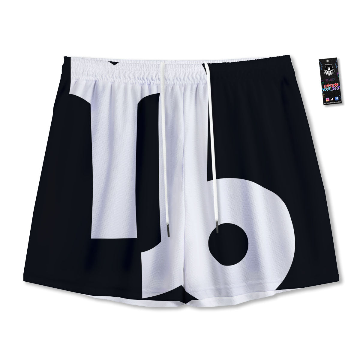 Diamond Print Mesh Shorts