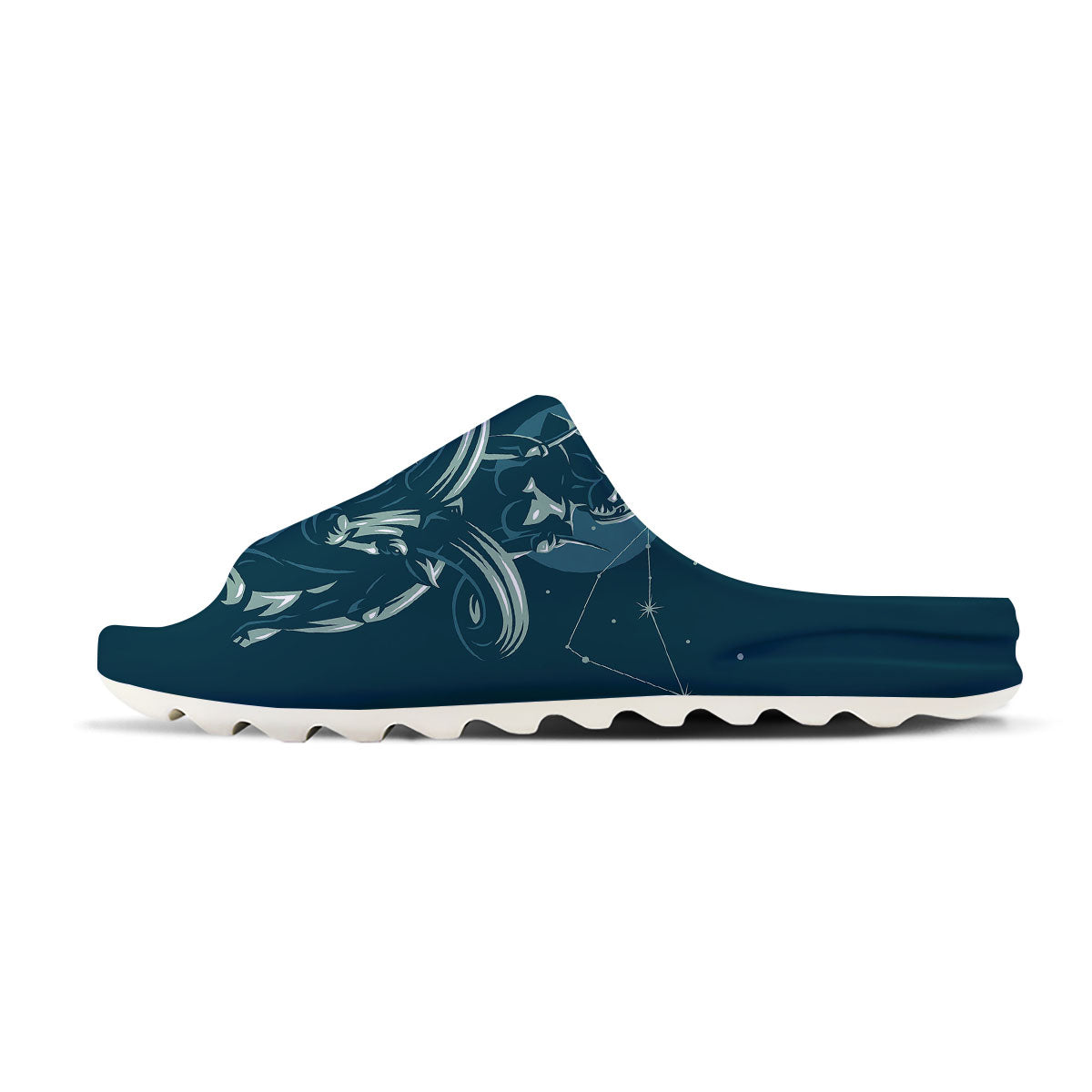 Capricorn Sign Astrology Print Sandals-grizzshop