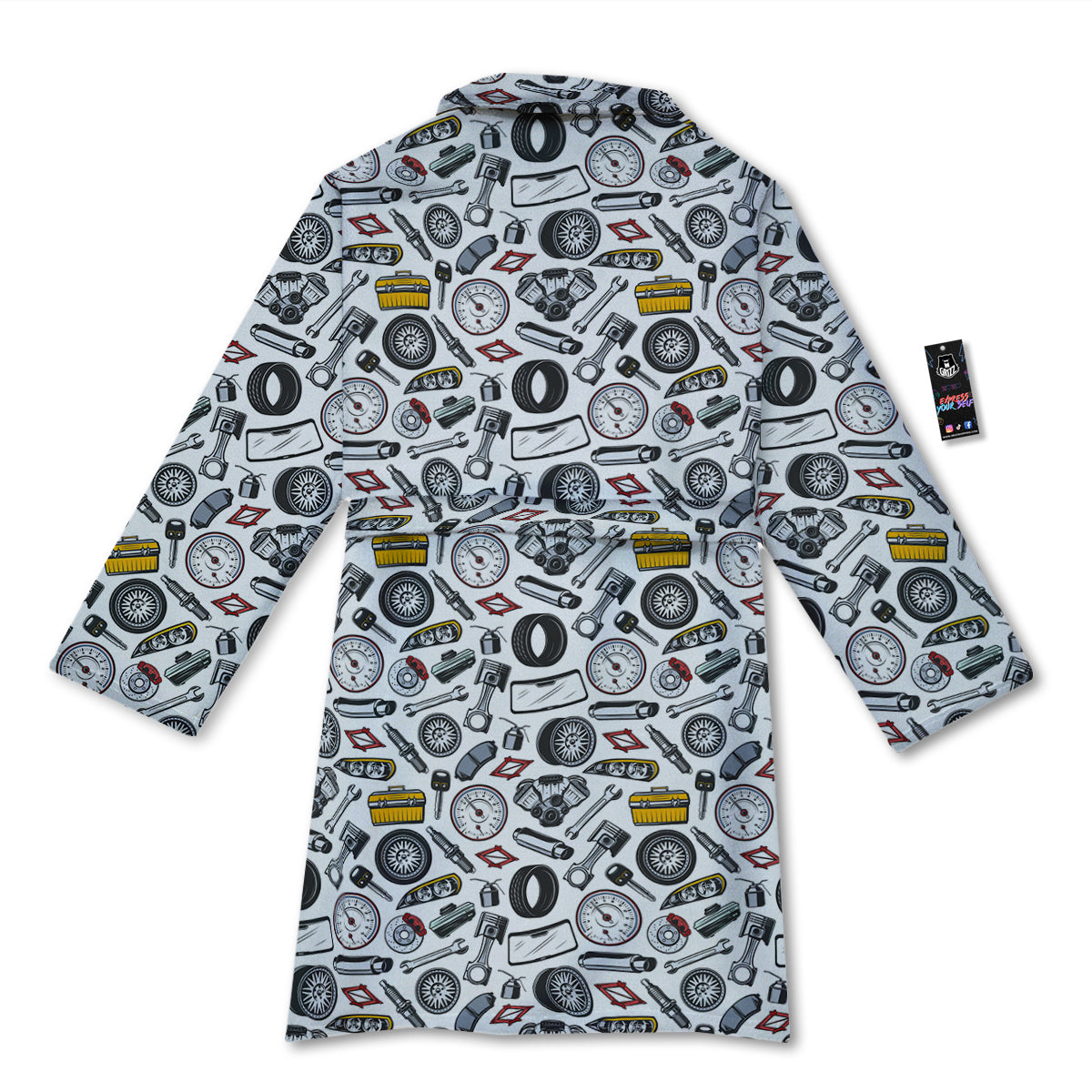 Car Vehicle Accessories Print Pattern Bathrobe-grizzshop