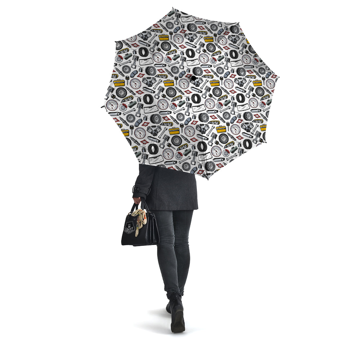 Car Vehicle Accessories Print Pattern Umbrella-grizzshop