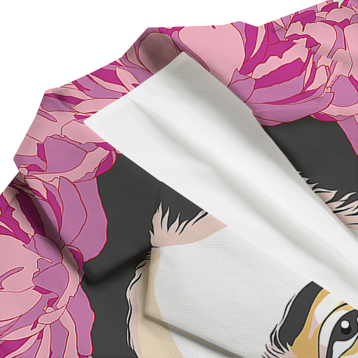 Carmen Frida Kahlo Magdalena Print Men's Blazer-grizzshop