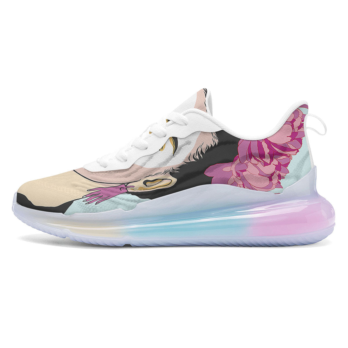 Carmen Frida Kahlo Magdalena Print Running Sneakers-grizzshop
