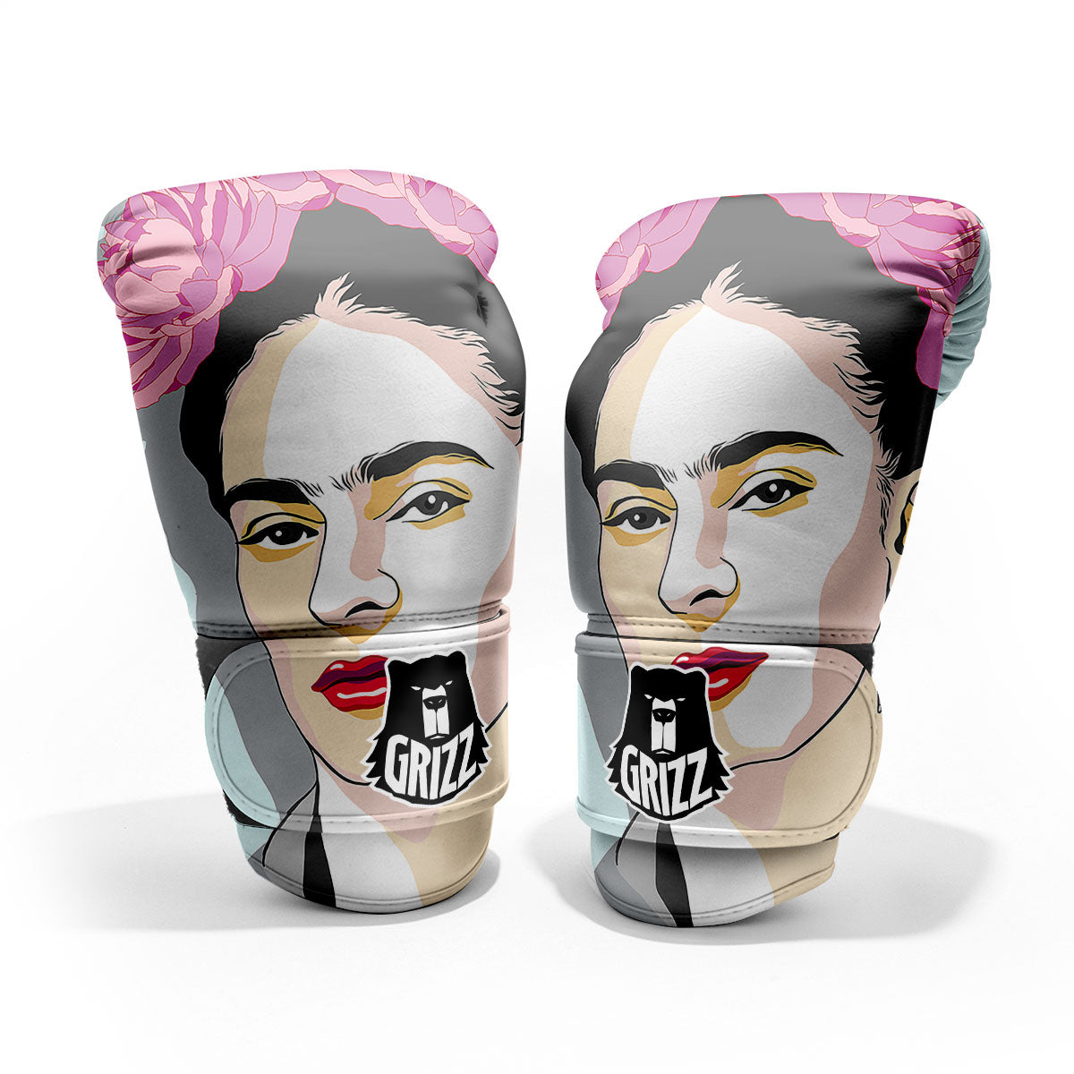 Carmen Frida Kahlo Magdalena Print Pro Boxing Glove