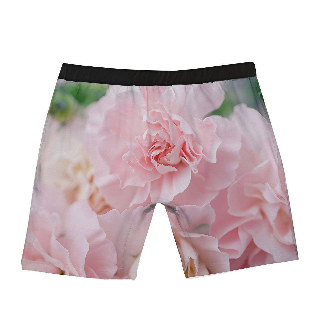 Carnation Flower Pink Print Boxer Briefs-grizzshop