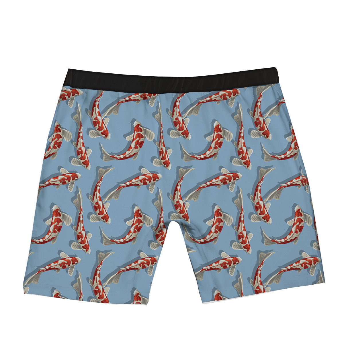 Carp Koi Print Pattern Boxer Briefs-grizzshop