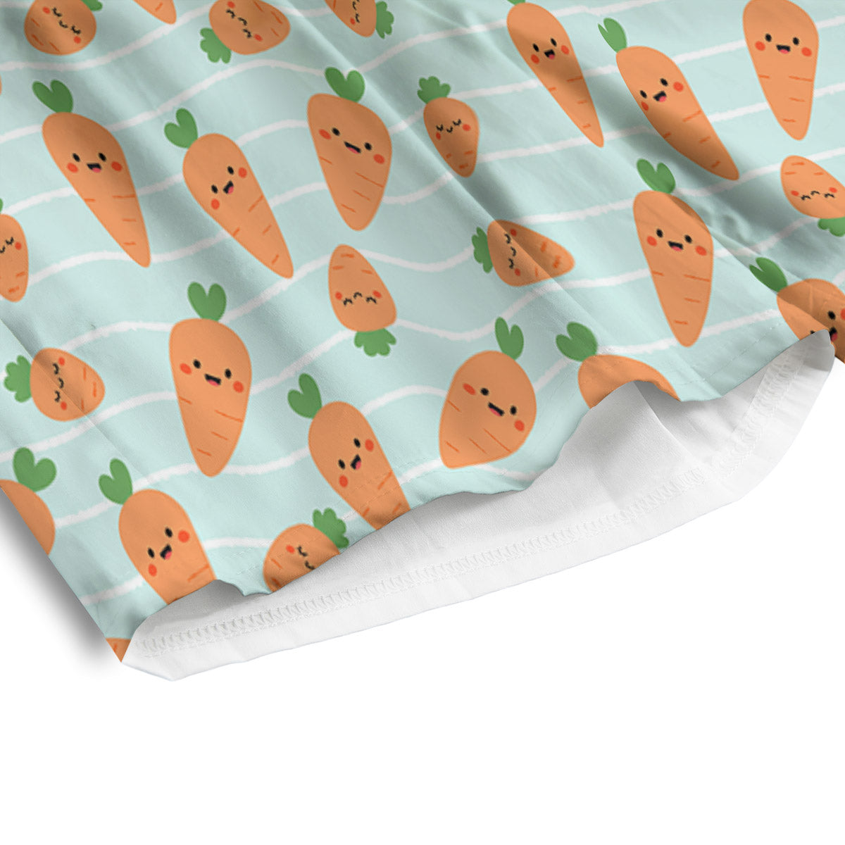 Carrot Cute Print Pattern Men's Athletic Shorts