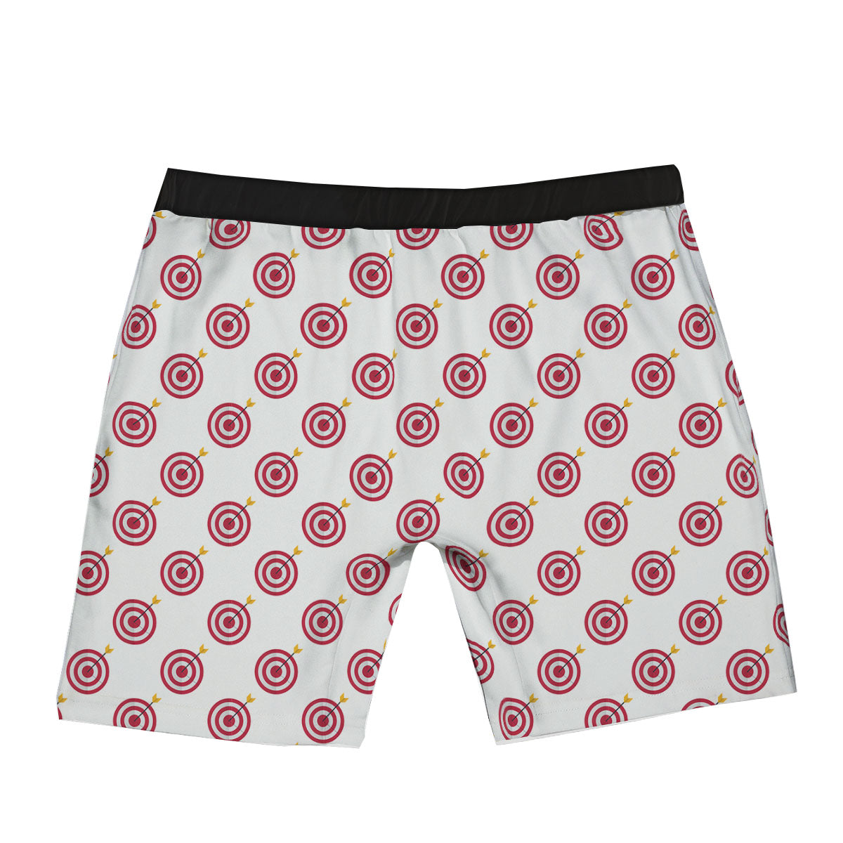 Cartoon Dartboard Print Pattern Boxer Briefs-grizzshop