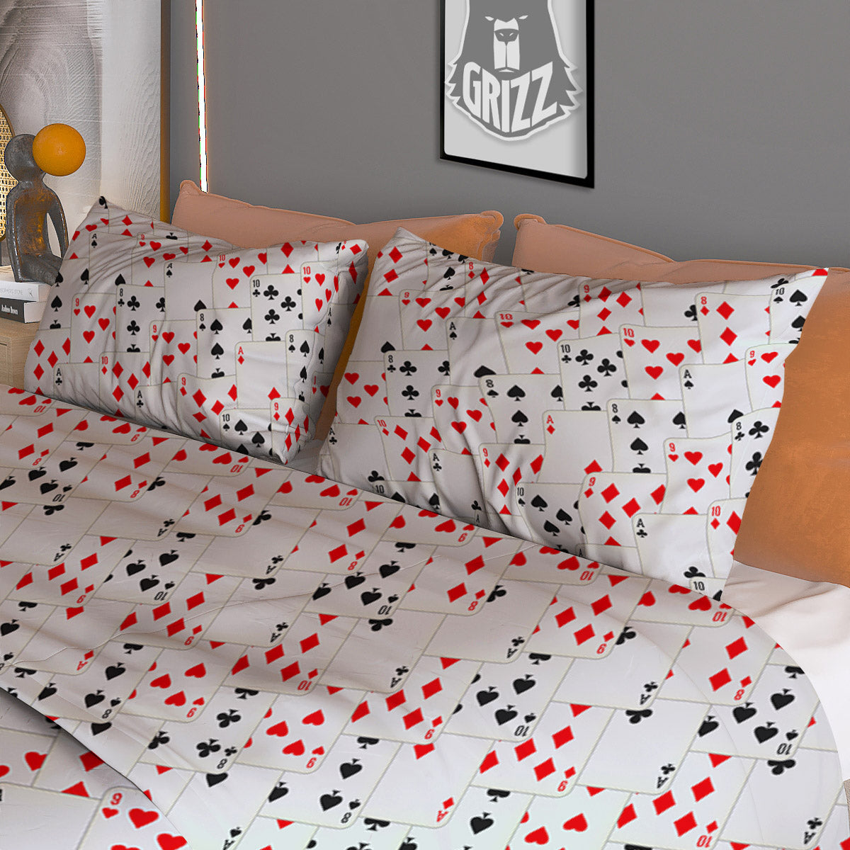 Cookies Gingerbread Print Pattern Duvet Cover Bedding Set