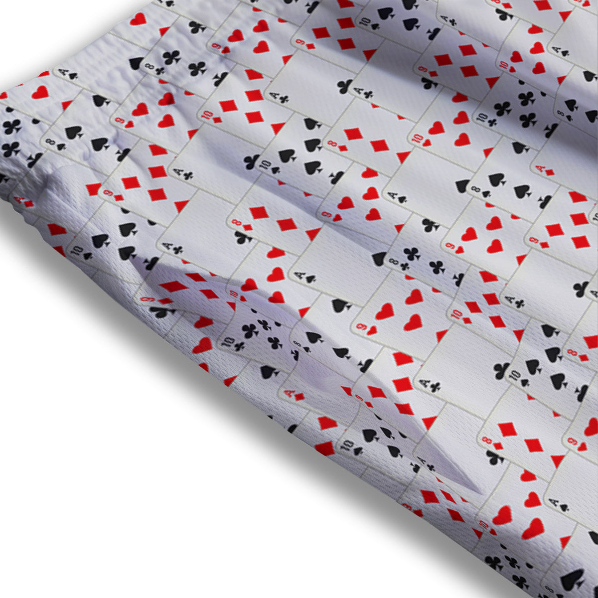 Cookies Gingerbread Print Pattern Mesh Shorts