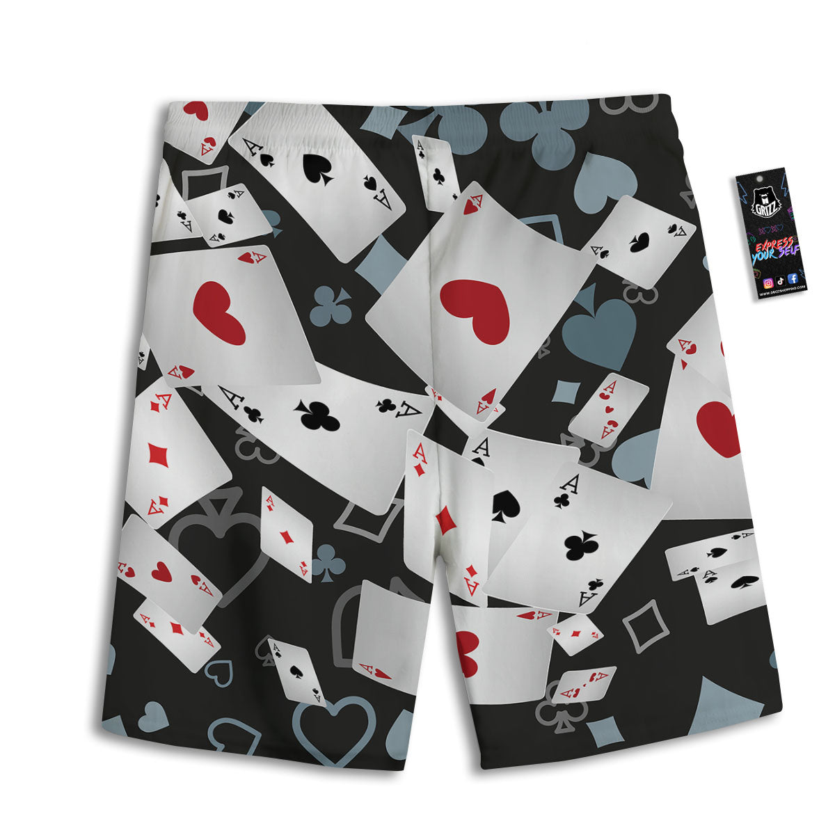 Camouflage Pastel Print Men's Athletic Shorts