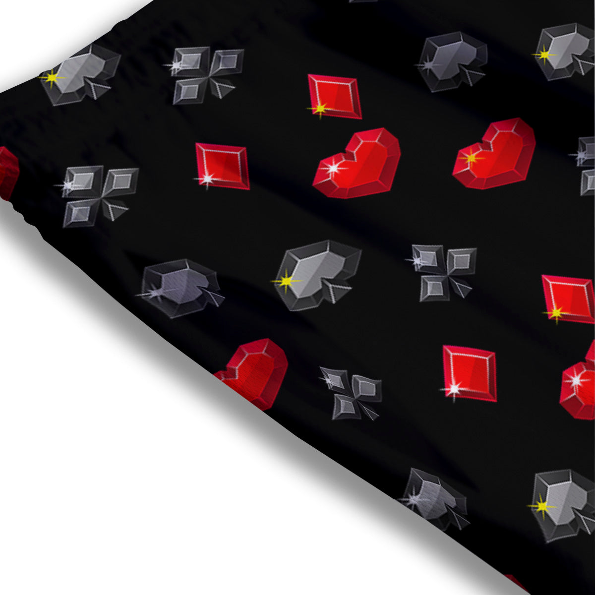 Flag USA Grunge Print Mesh Shorts