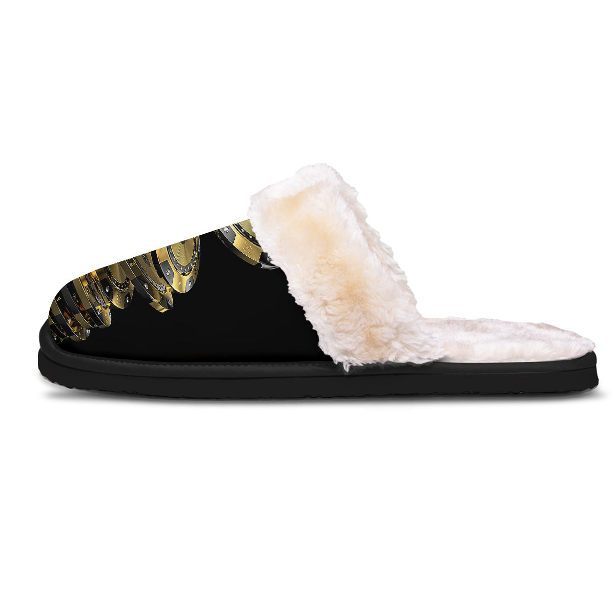 Casino Chips Poker Print Slippers-grizzshop
