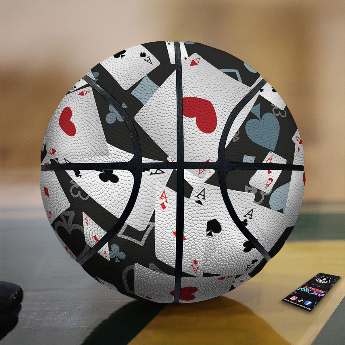 Camouflage Pastel Print Basketball