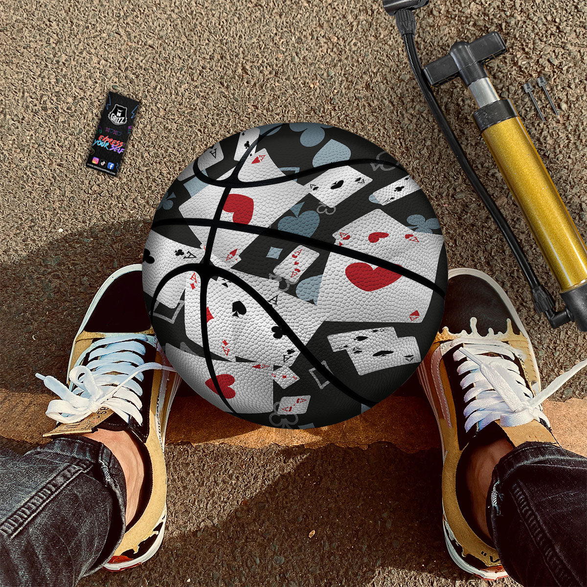 Camouflage Pastel Print Basketball