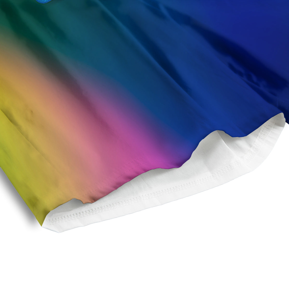 Cassette Tape Colorful Print Men's Athletic Shorts