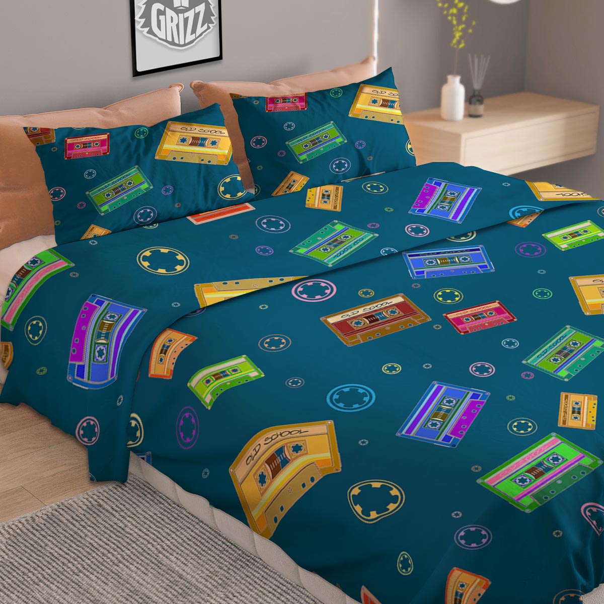 Buffalo Plaid Yellow Print Pattern Duvet Cover Bedding Set