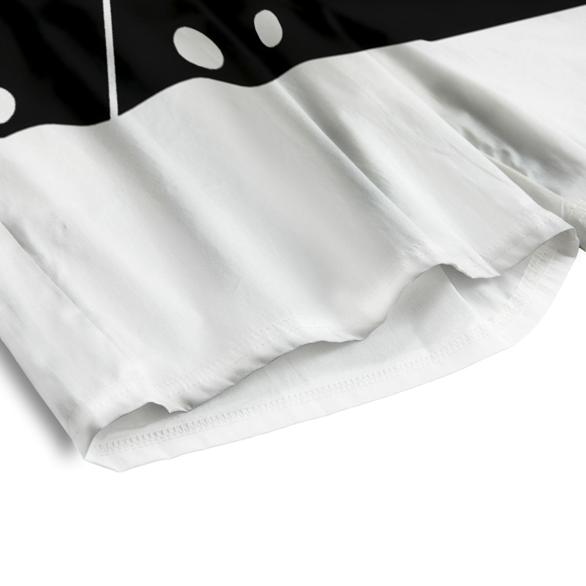 Cassette Tape White And Black Print Men's Athletic Shorts