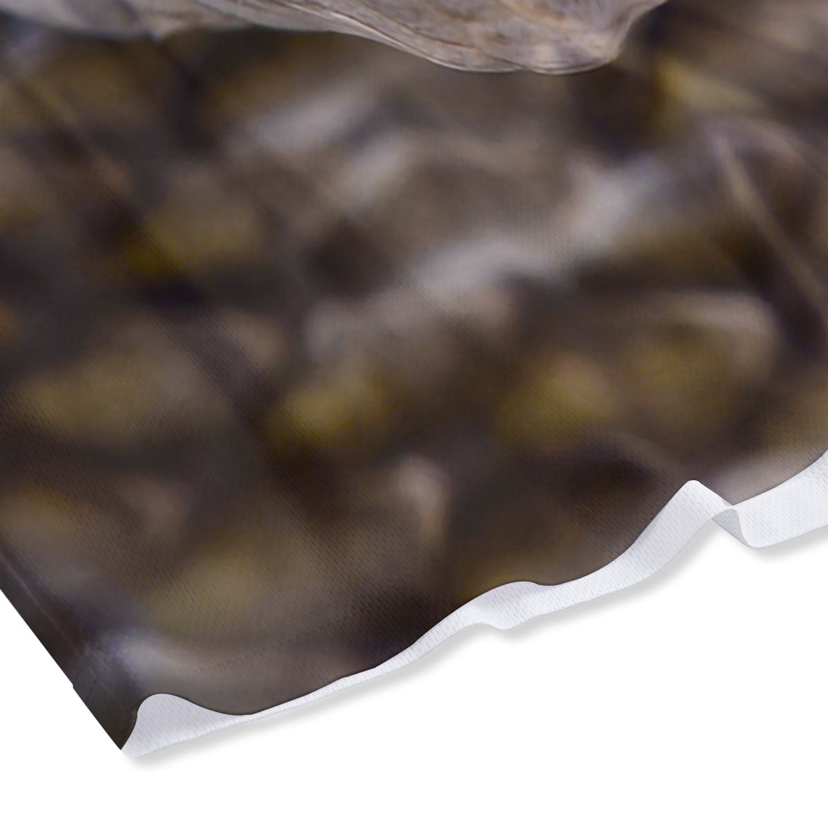 Cat Eyed Snake Malagasy Print Mesh Shorts