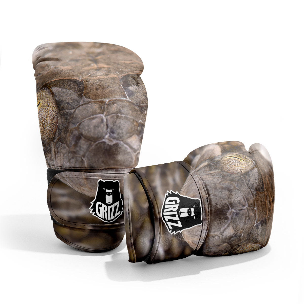 Cat Eyed Snake Malagasy Print Pro Boxing Glove
