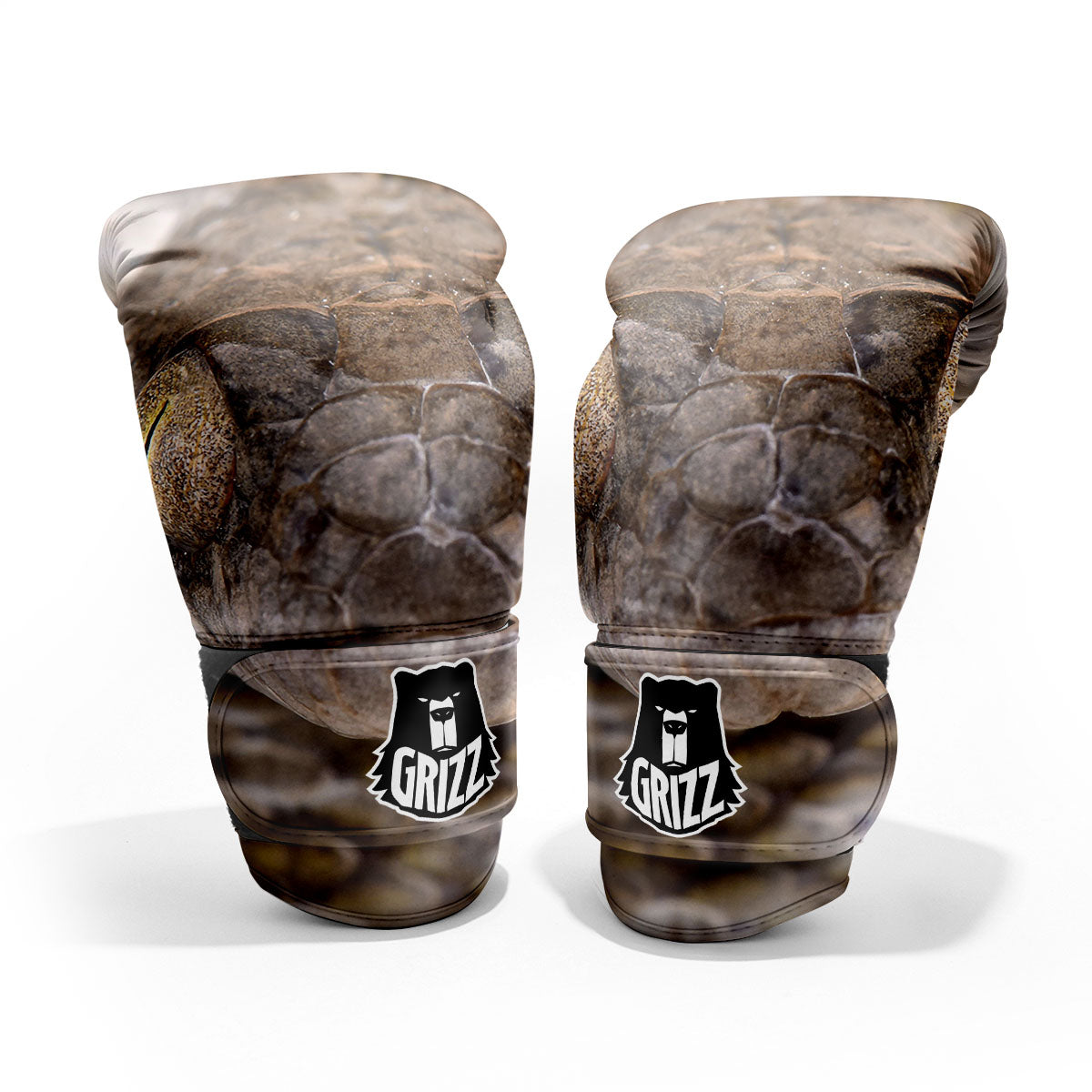 Cat Eyed Snake Malagasy Print Pro Boxing Glove