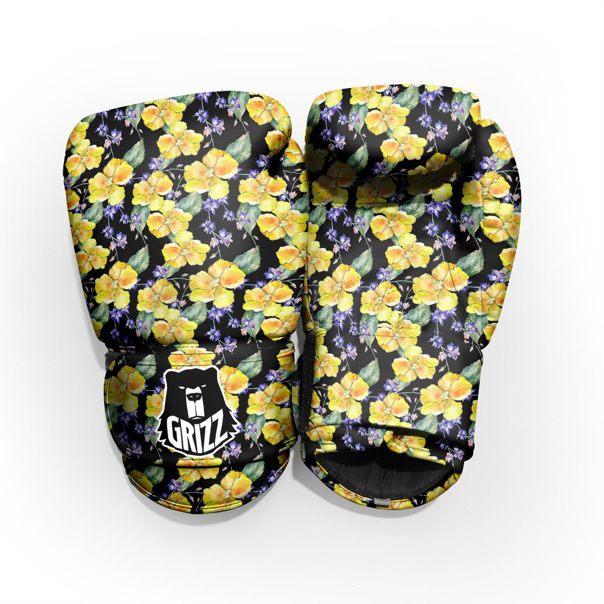 Cattleya Watercolor Print Pattern Pro Boxing Glove
