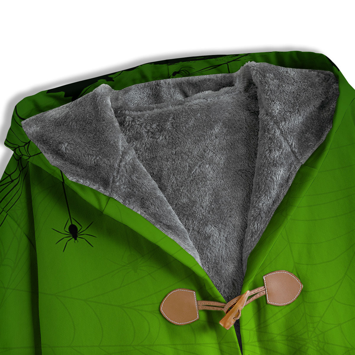 Cauldron And Witch Halloween Print Men's Windbreaker Jacket-grizzshop
