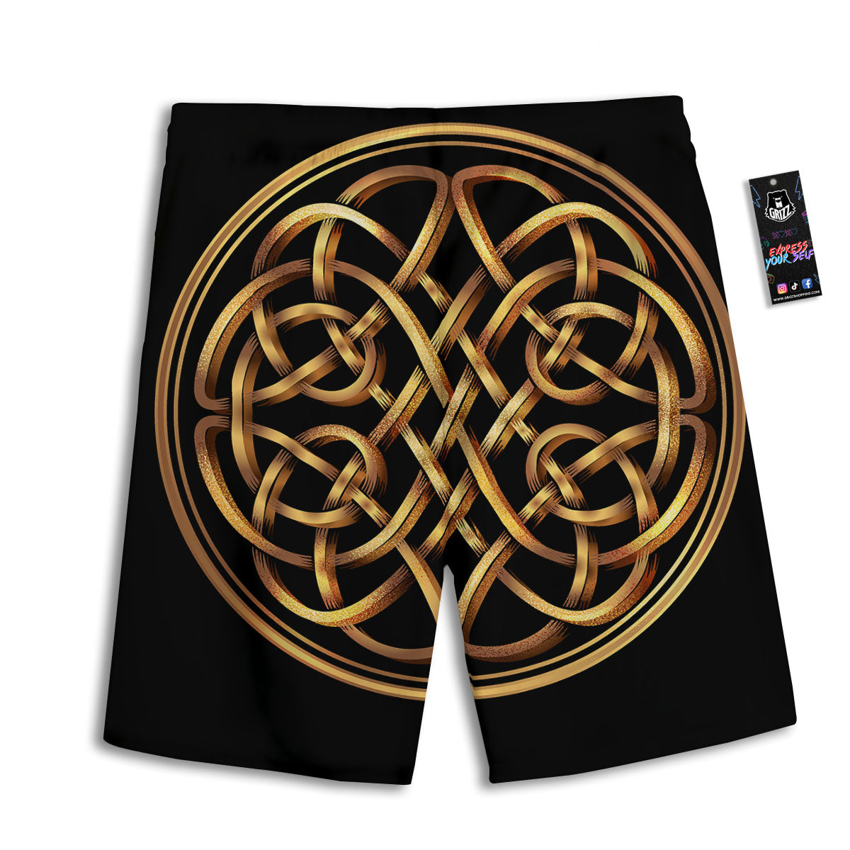 Camouflage Pink Print Pattern Men's Athletic Shorts