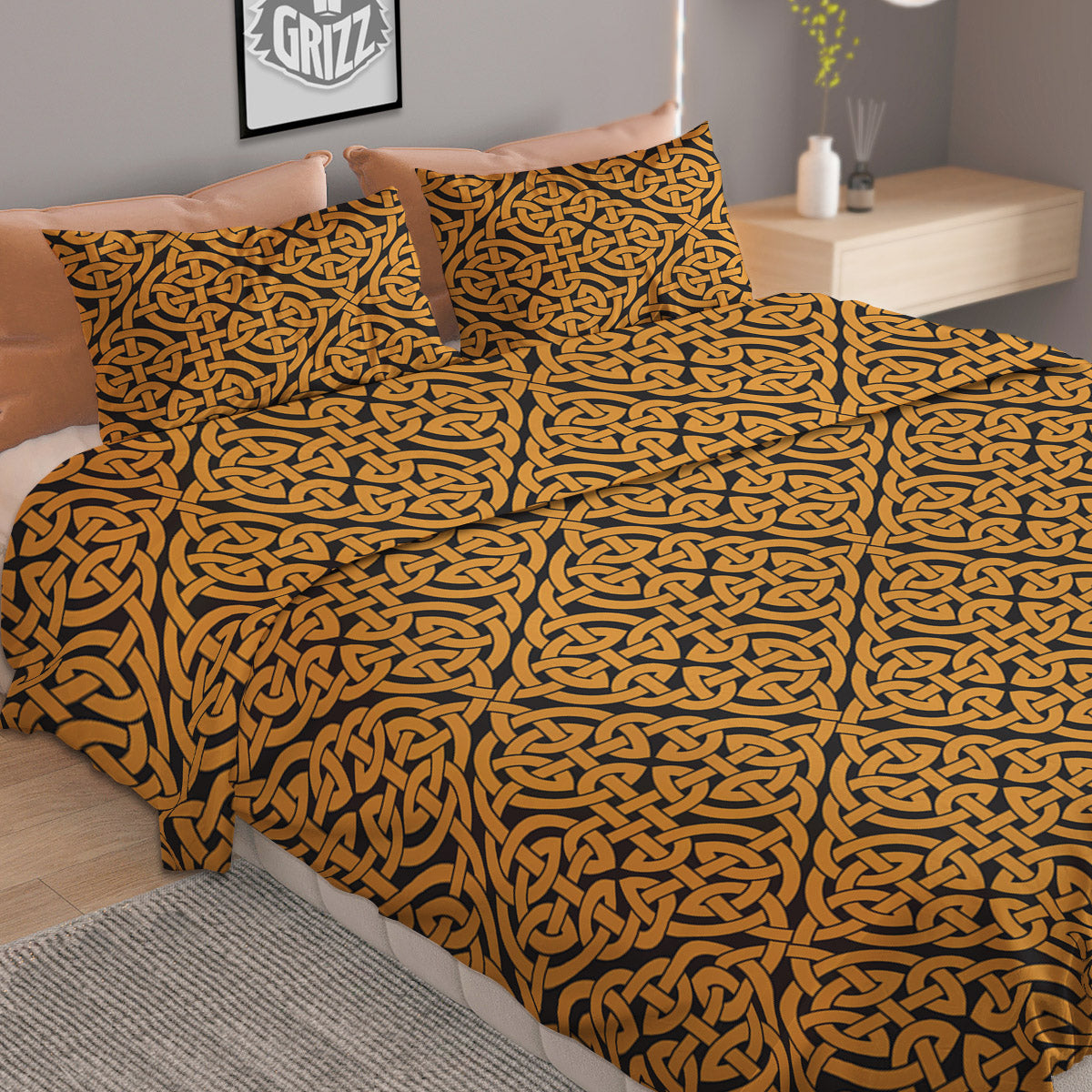 Crab Cute Print Pattern Duvet Cover Bedding Set