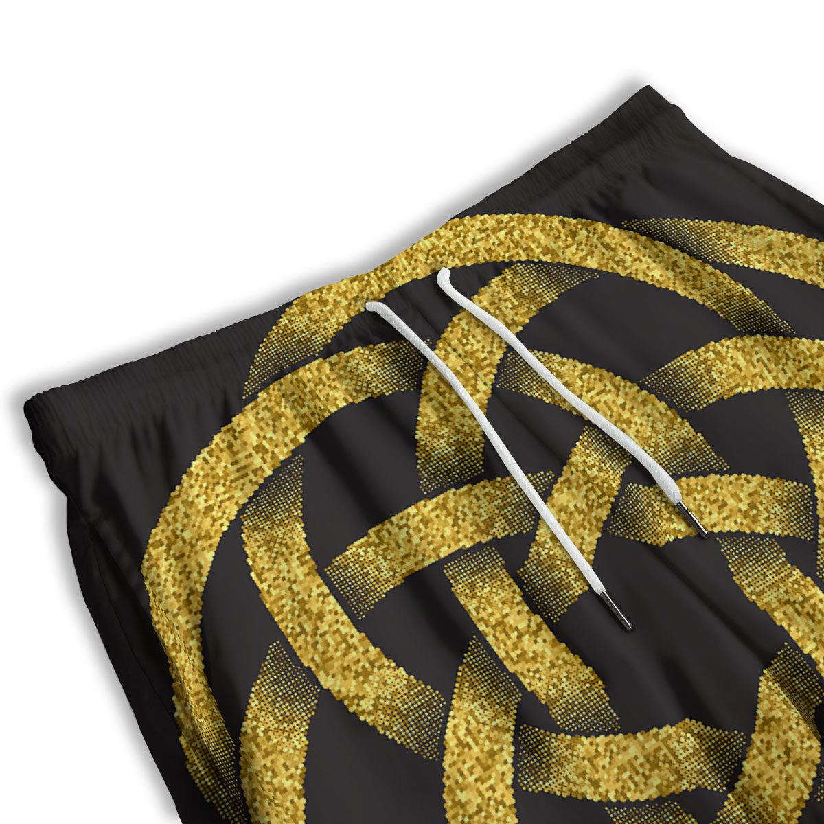 Camouflage Purple Pastel Print Men's Athletic Shorts