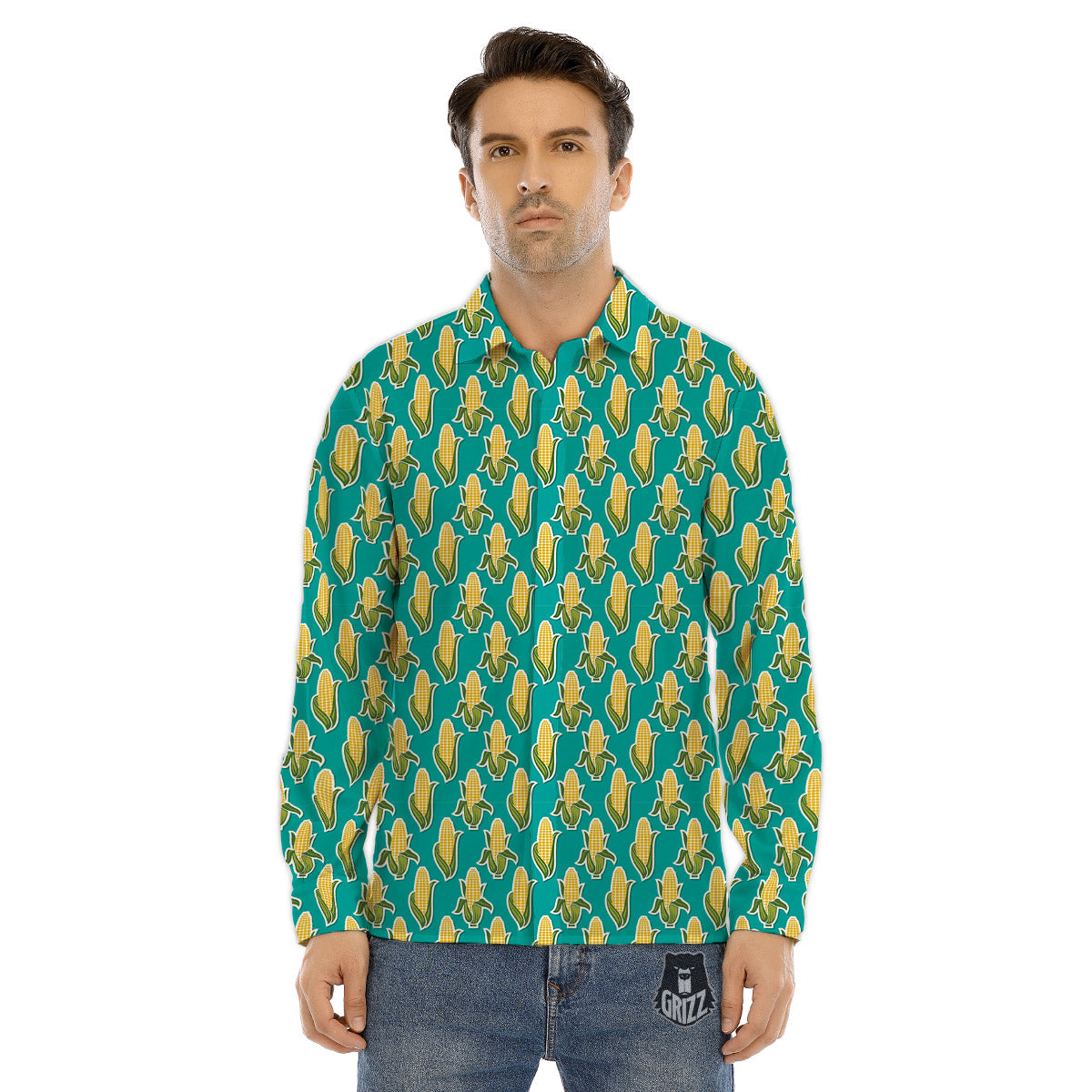 Celtic Knot White And Black Print Men's Dress Shirts-grizzshop