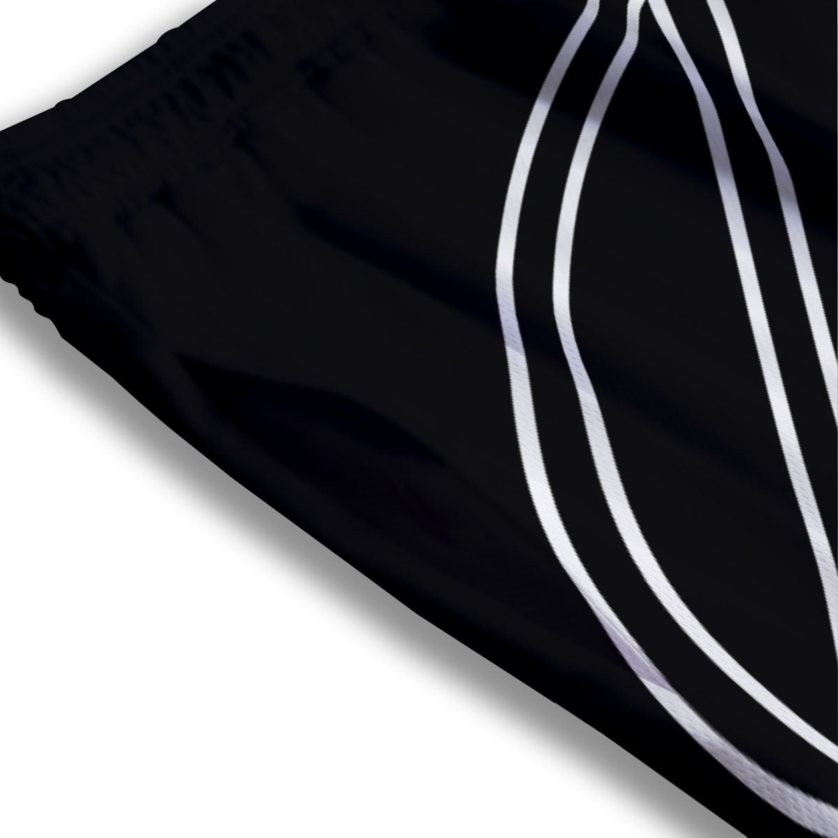 Donuts Print Pattern Mesh Shorts