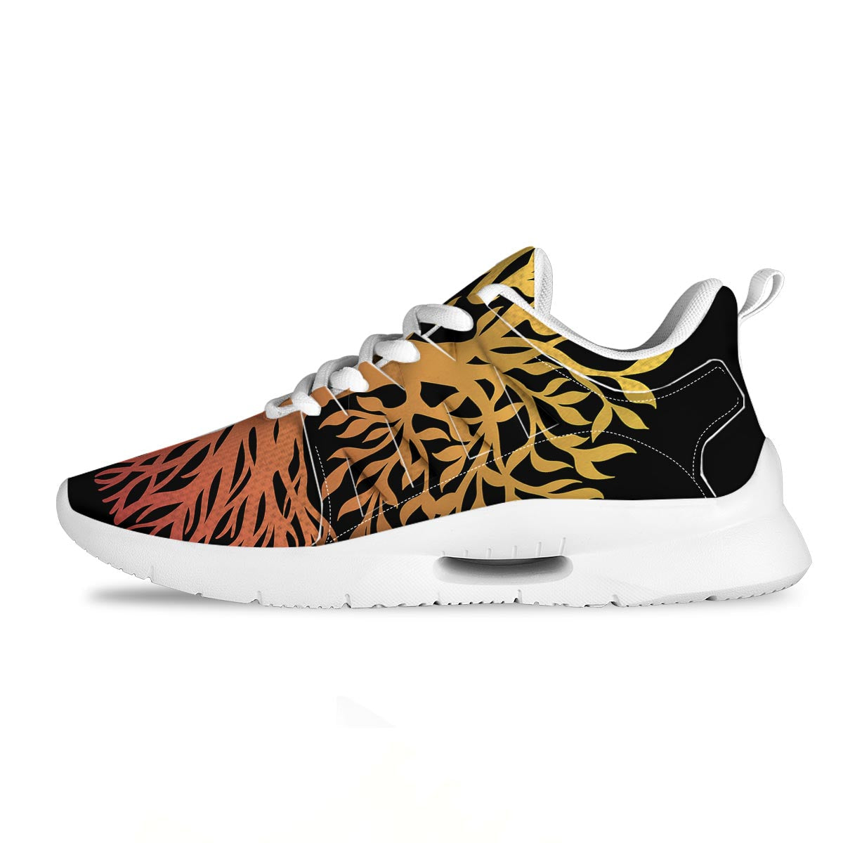 Celtic Symbol Tree Of Life Print Tennis Shoes-grizzshop
